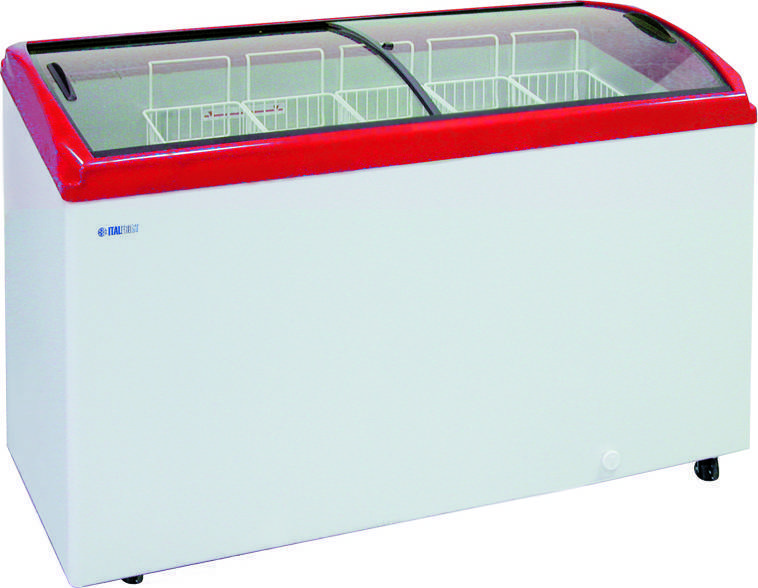 Ларь морозильный Italfrost CF500C (ЛВН 500G) стекло гн. нов.