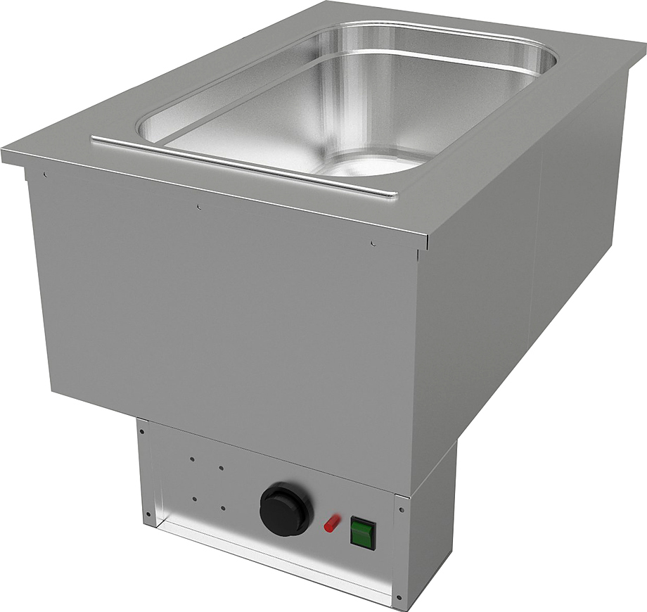 Стол раздачи нерж. Gastrolux ВТМ-046/GN +  ВОВ-046/GN 180/65/85 б.у.