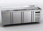 Стол холодильный Comersa EBF-2000 с мойкой 200/60 б.у.