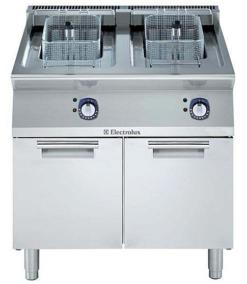 Фритюр 2 ванны 14л. ELECTROLUX E7FREH2FF0 б.у.