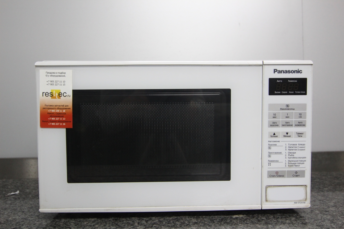 СВЧ-печь Panasonic NN-ST251w б.у.