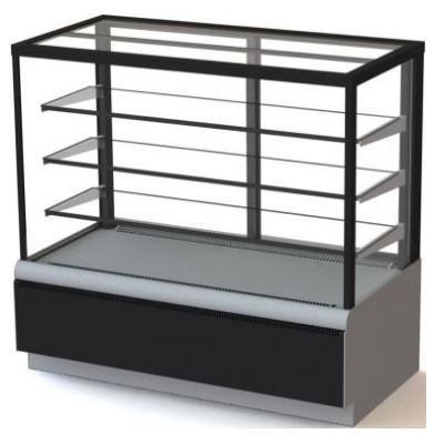 Витрина кондит. Carboma Cube Lux BVCв-1,3д  б.у.