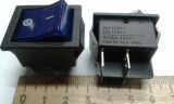 Кнопка клавишная, 4 контакта, T120, 15А 250В 