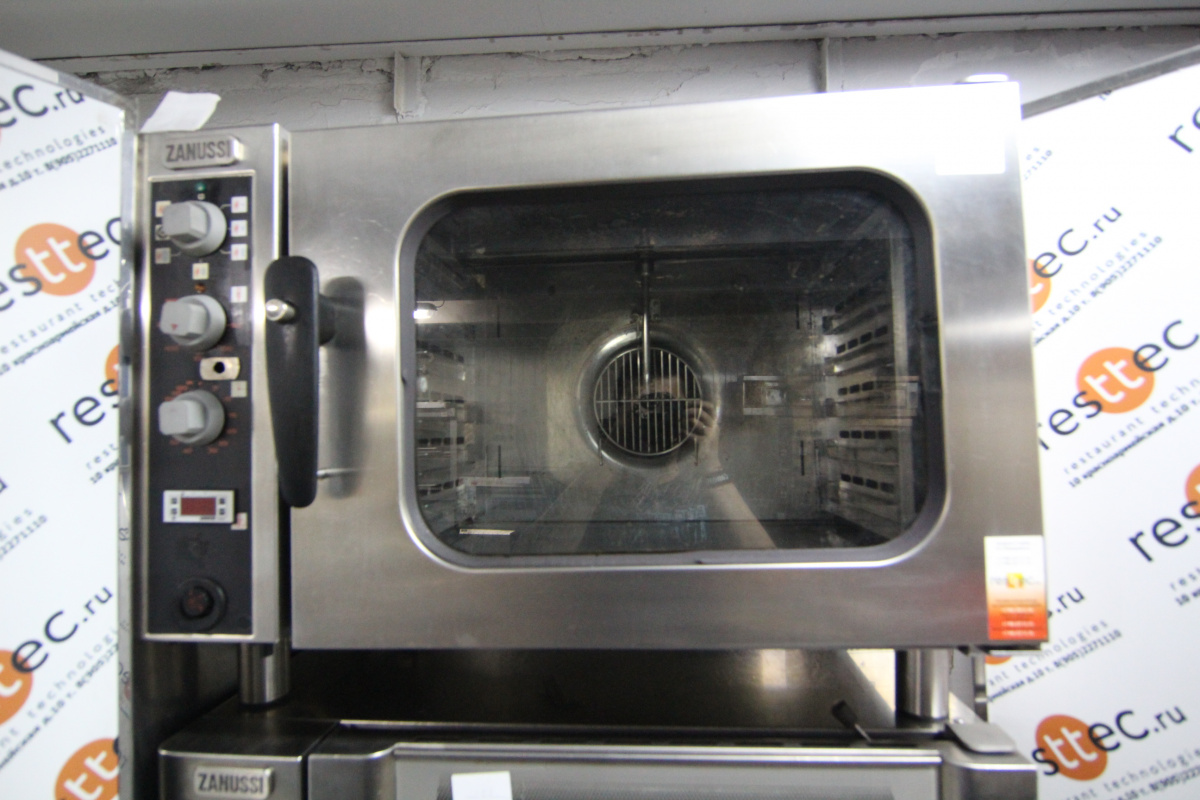 Пароконвектомат Zanussi газовый FCF61G б.у.