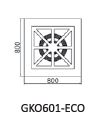 Плита (газ) открытая c 1-конф. VITAL GKO601-ECO новая