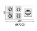 Плита газ с духовкой Vital GKF203 новая Плита газ с духовкой Vital GKF203 новая