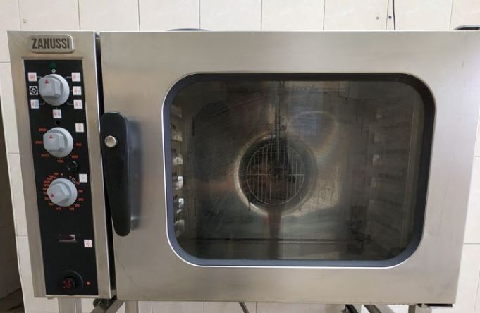 Пароконвектомат Zanussi FCF61G газ б.у.