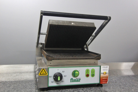 Гриль прижимной Fimar рифленый 1-секц. pe25r230m