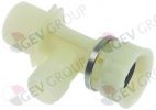 Фиттинг тройник  3/4"F - 1/2"M - 3/4"M Rational 5021113 / 698612