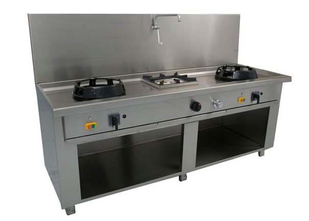 Плита газовая 3х конф. WOK CASTA EUR/03  б.у.