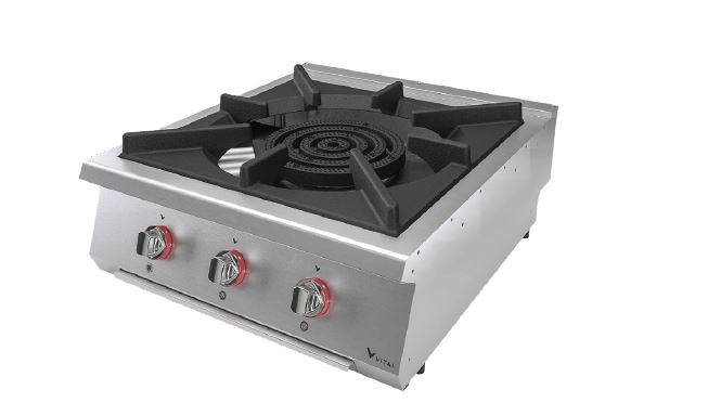 Плита газ.настольная с усиленным нагревом Vital GKS9020B новая