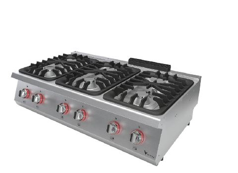 Плита газовая с 6-мя горелками Vital GKO7030 новая