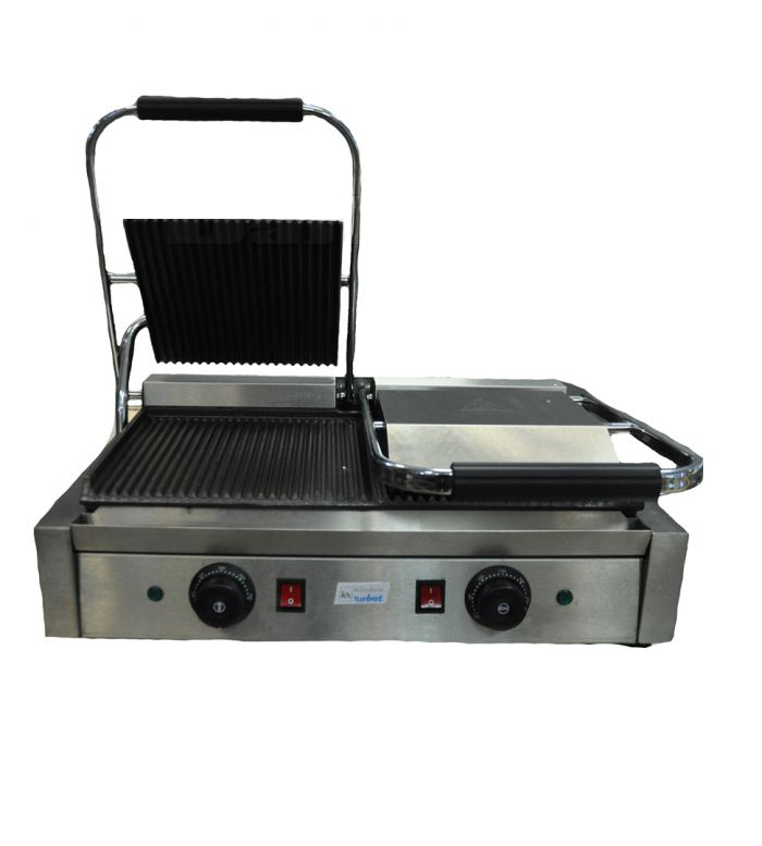 Гриль прижимной 2х секц.Kitchen Robot KR-1240 б.у.