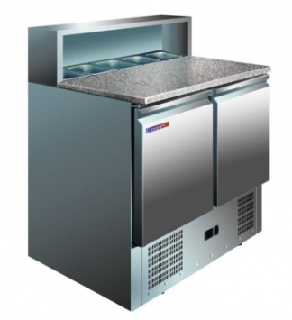 Стол холодильный Cooleq PS900 90x70x110см гранитн.столешн.,новый